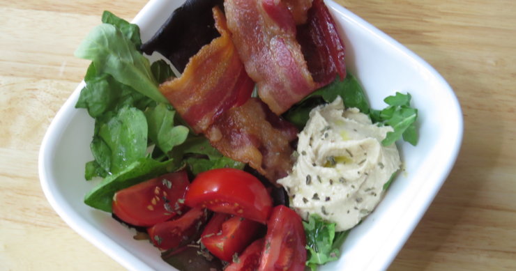 BLT Hummus Bowl