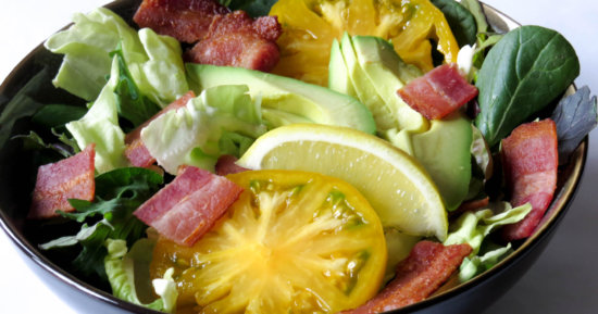 BLT Salad with Avocado