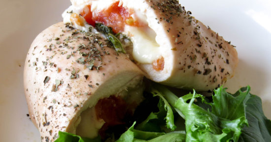 Caprese Stuffed Chicken Breasts