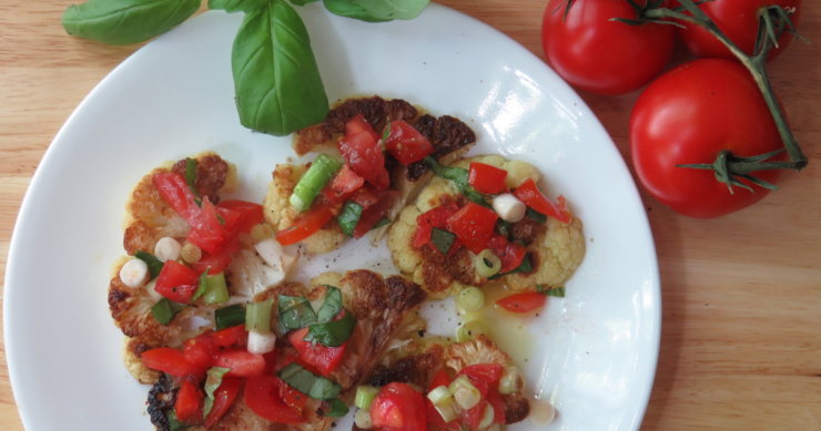 Cauliflower Bruschetta