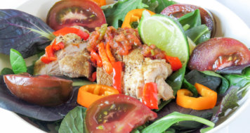 Chicken Fajita Salad