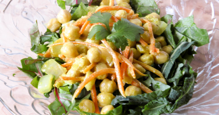 Curry Chickpea Salad