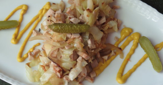 Deconstructed Cuban Sandwich Plate