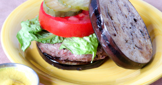 Eggplant Burger