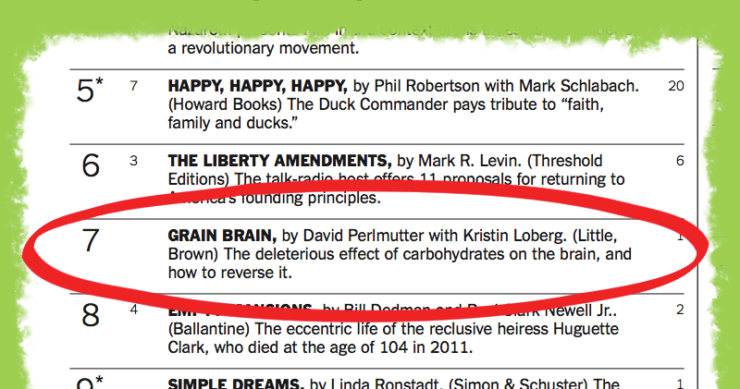 Grain Brain is a Best Seller!