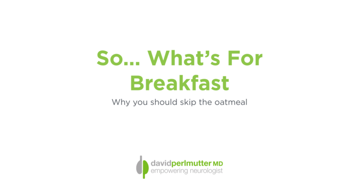 So What’s For Breakfast?