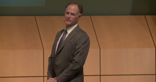 Dr. Perlmutter and Dr. Bredesen at the Buck Institute