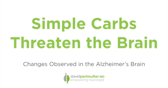 Simple Carbs Threaten the Brain