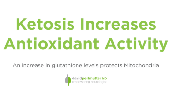 Ketosis Increases Antioxidant Activity
