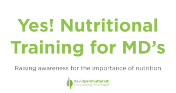 Nutritional Training for MDs? Yes!