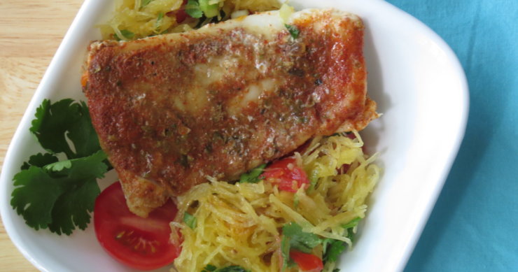 South of the Border Seafood Spaghetti Bowl