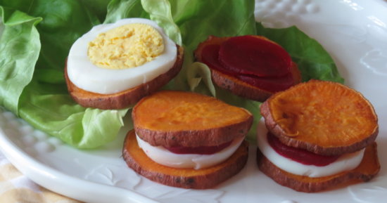 Sweet Potato Breakfast Sliders