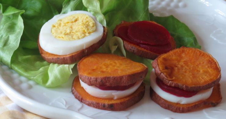 Sweet Potato Breakfast Sliders