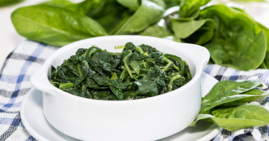 Cooked Spinach